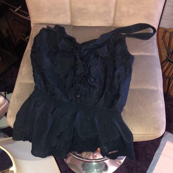 NWT Hollister Blue Blouse Size Small - Picture 11 of 13